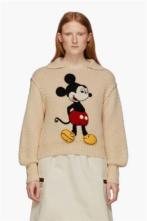 gucci x disney mickey mouse sweater|Gucci Mickey Mouse sneakers.